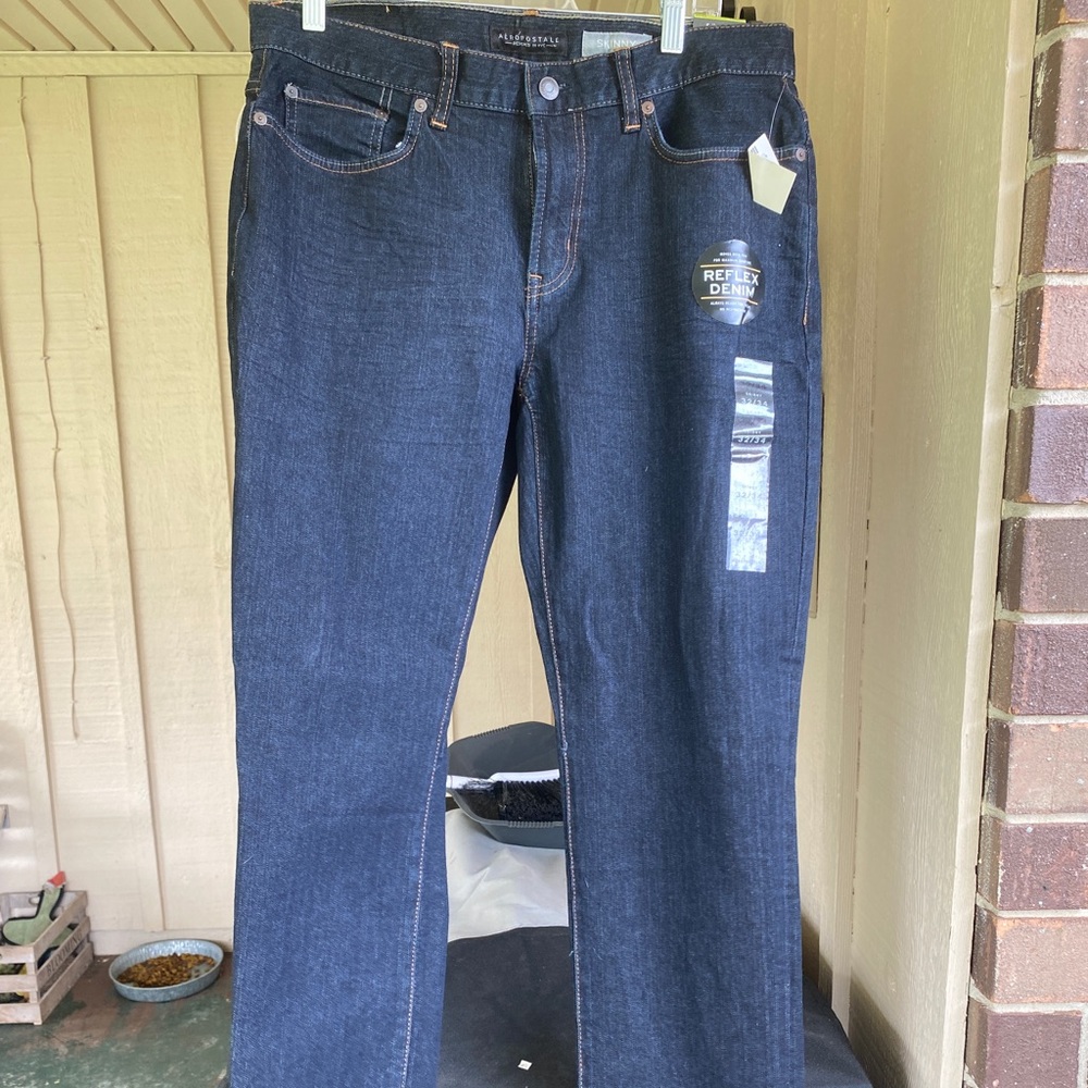 Aeropostale Dark Blue Skinny Jeans, Sized 32/34